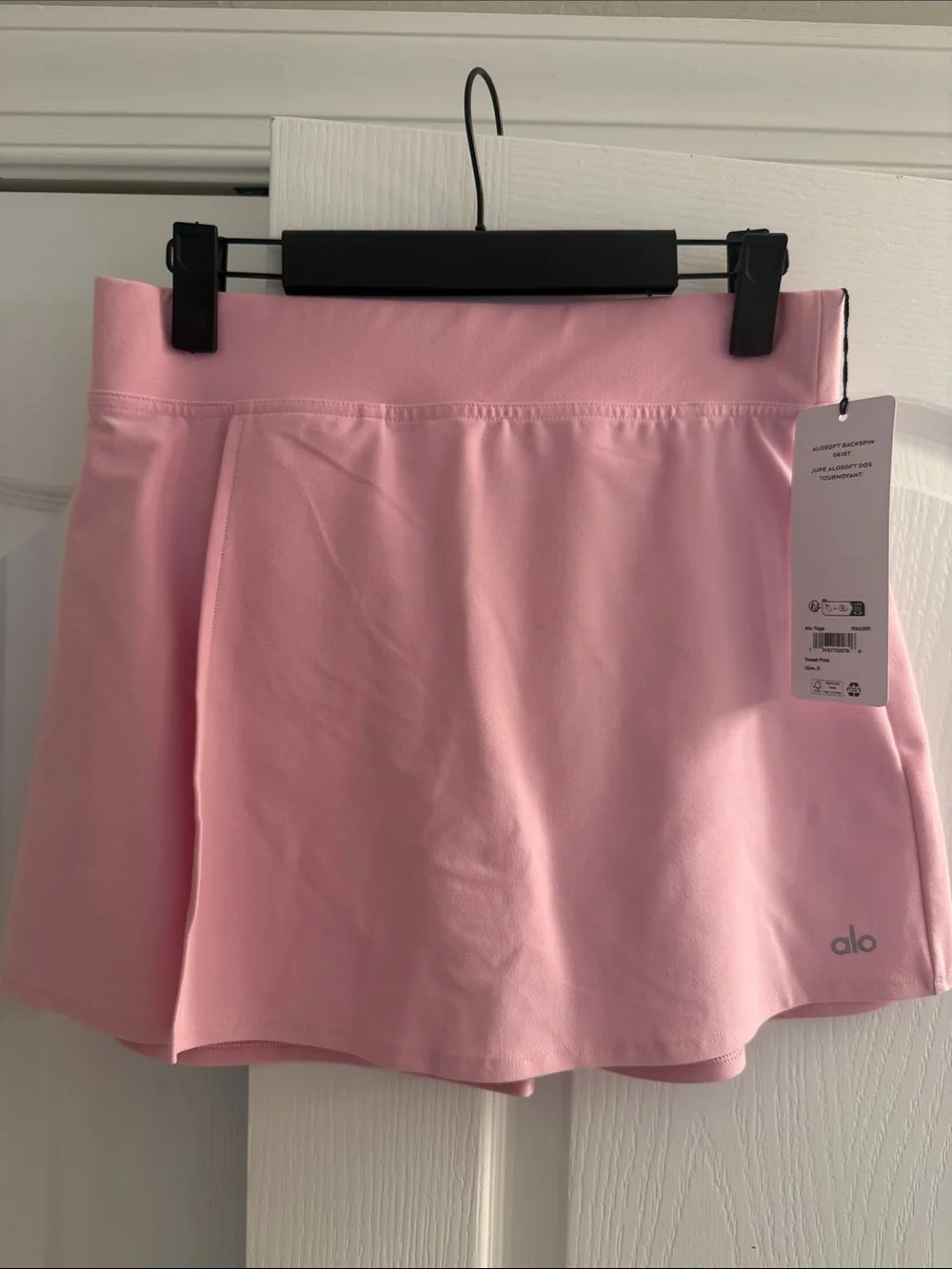 ALO Yoga Sweet Pink Aloft Backspin Skirt